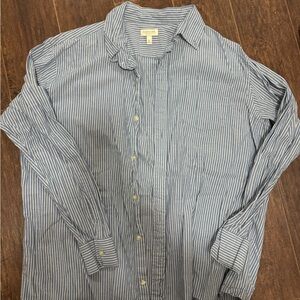 Sonoma Blue Striped Men's Casual Shirt